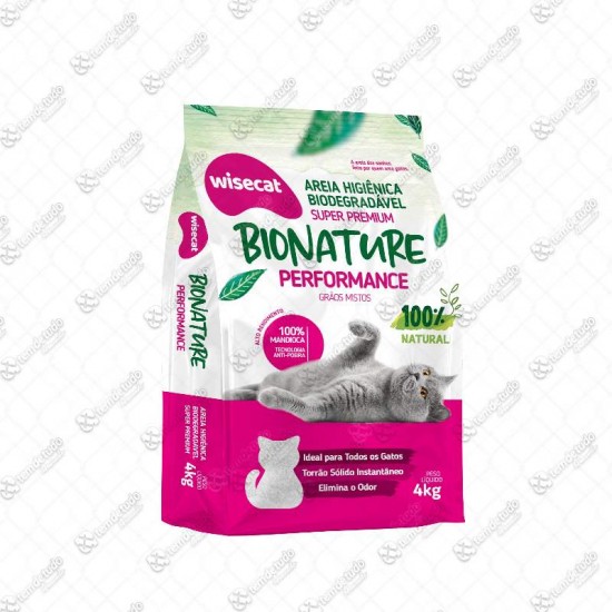 ZZ AREIA P/GATO MANDIOCA MIS WISECAT 4KG