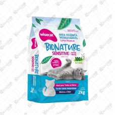 20728 - AREIA P/GATO MANDIOCA FINA WISECAT 2KG