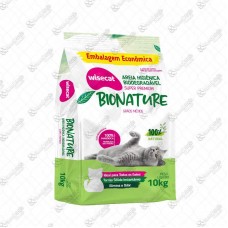 20726 - ZZ AREIA P/GATO MANDIOCA M WISECAT 10KG