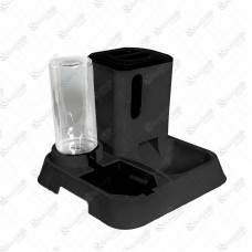 20719 - COMEDOURO E BEBEDOURO PREMIUM BLACK