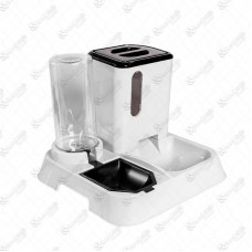 20718 - COMEDOURO E BEBEDOURO PREMIUM BRANCO