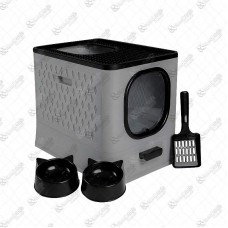 20724 - KIT BANHEIRO SANDBOX PREMIUM CINZA