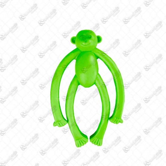 BRINQUEDO MORDEDOR MACAQUINHO VERDE 