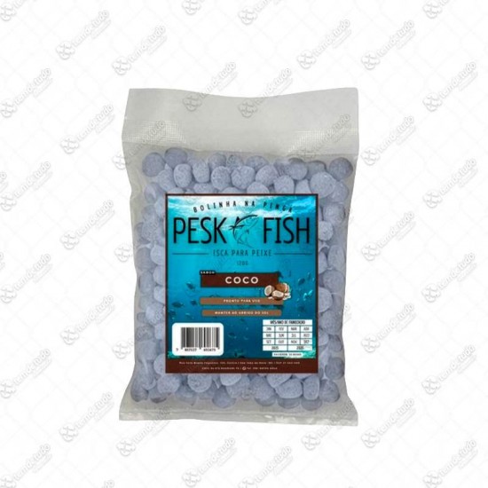 BOLINHA NA PINGA PESK FISH COCO 120G
