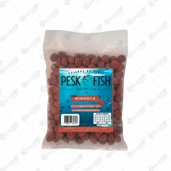BOLINHA NA PINGA PESK FISH MINHOCA 120G