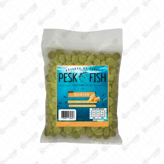 BOLINHA NA PINGA PESK FISH QUEIJO 120G