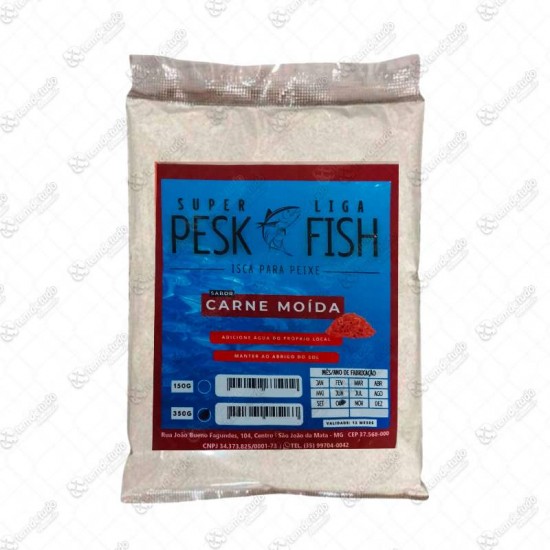 SUPER LIGA PESK FISH CARNE MOIDA 350G
