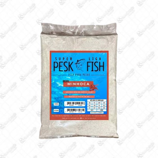 SUPER LIGA PESK FISH MINHOCA 350G