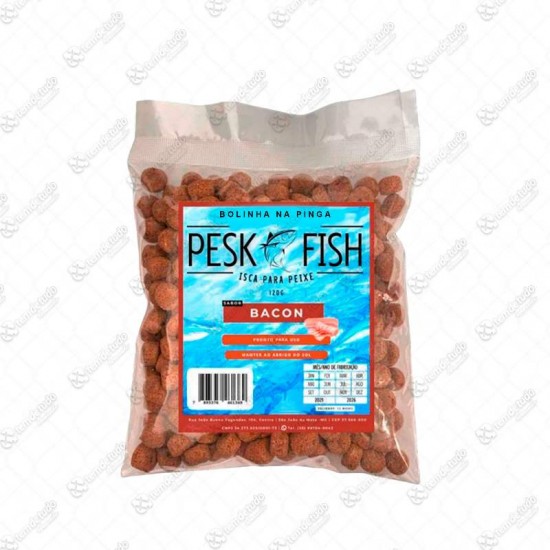 BOLINHA NA PINGA PESK FISH BACON 120G