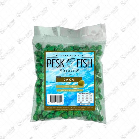 BOLINHA NA PINGA PESK FISH JACA 120G