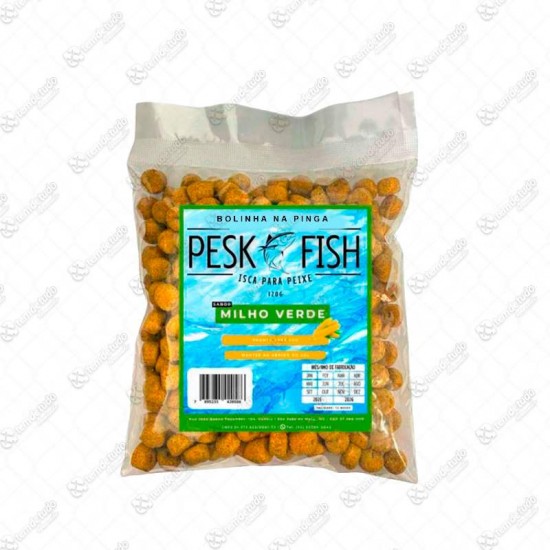 BOLINHA NA PINGA PESK FISH MILHO VE 120G
