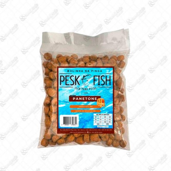 BOLINHA NA PINGA PESK FISH PANETONE 120G