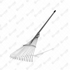 20840 - RASTELO METAL 15 DENTES C/CABO 115CM
