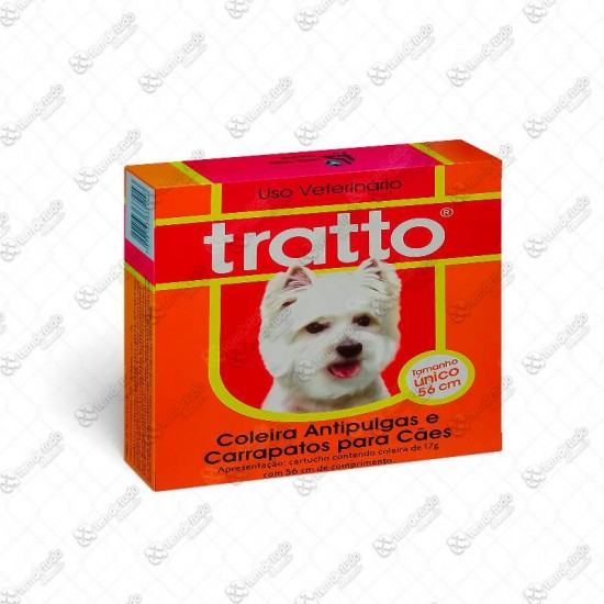COLEIRA ANTI PULGAS TRATTO CAES 56CM