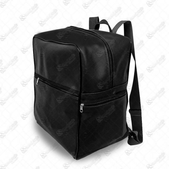 MOCHILA COURO ECOLOGICO COSTAS