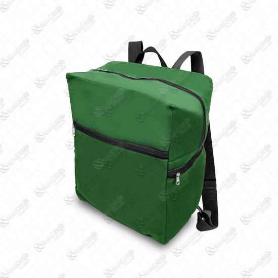 MOCHILA LONA COSTAS VERDE 