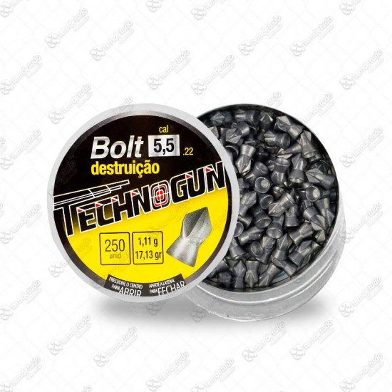 CHUMBINHO TECHNOGUN BOLT 4,5MM C/250