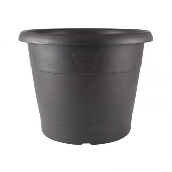 VASO PLAST RED C/BORDA PRETO 42