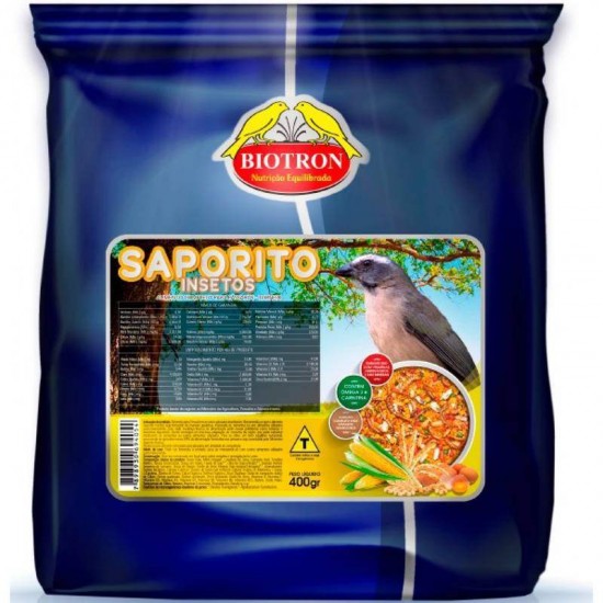 BIOTRON SAPORITO INSETOS 400G 