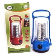 4125 - LAMPIAO RECARREGAVEL 41 LEDS