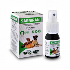 8282 - SARNIRAN PET SARNICIDA SPRAY 100ML CAES