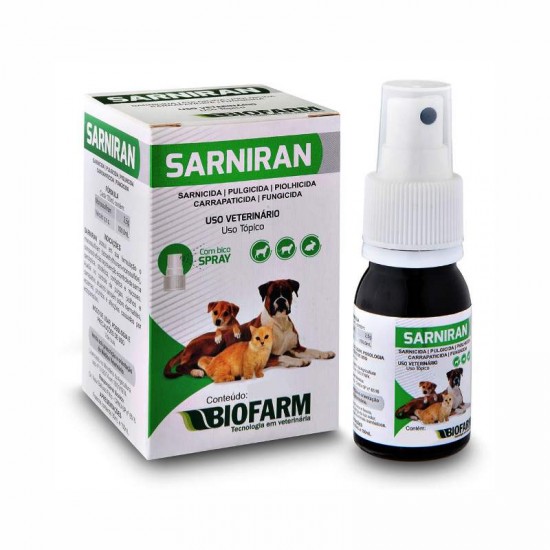 SARNIRAN PET SARNICIDA SPRAY 100ML CAES
